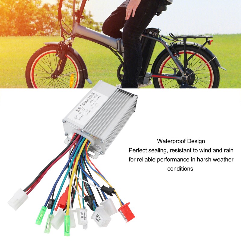 36V 48V 350W Brushless Controller Aluminum Alloy Waterproof Brushless Motor
