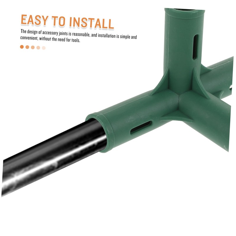 SUPVOX 3sets Greenhouse Connectors Kit Includes Right Angle and Flat