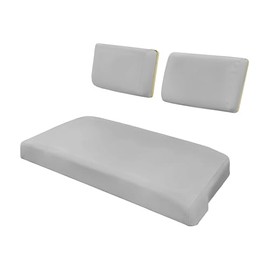 E-Z-GO Marathon "Staple On" Golf Cart Replacement Seat Cover Set (Gray)