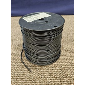 Belden 500' Belden Speaker Wire Power Cable 18 AWG Ga Stranded 2 Conductor Black Copper
