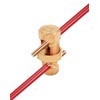 QWORK Grounding Split Bolt, 50 Pieces 4 Gauge 8 Gauge