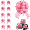 8 Pieces Small Pull Bow Gift Wrapping Pull Bow Ribbon