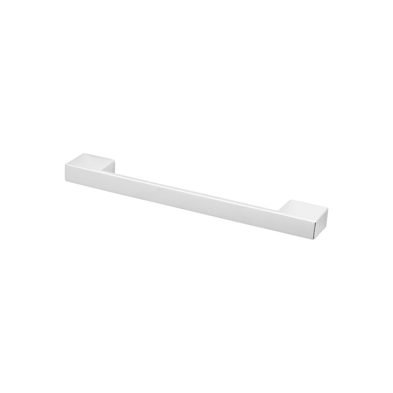 Decoranddecor Dimora Pull Handle D Shape Rectangular Profile Zinc (160mm,