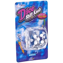 HITMAN HM64-11 Dice Shift Knob, Clear