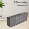 LED Digital Alarm Clock Time Date Temperature Display Stylish Look