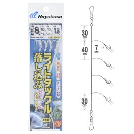Hayabusa SS432 Light Tackle Drop Eat Flasher No. 8 - Harris: No. 10