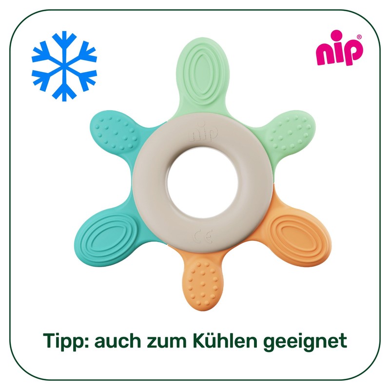 nip Teething Ring | Sustainable Teether for Babies from 3