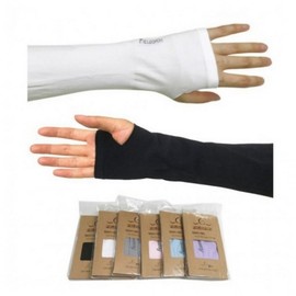 FIELDSPORT Cooling Spandex Hand & Arm Sleeves Black 10ea
