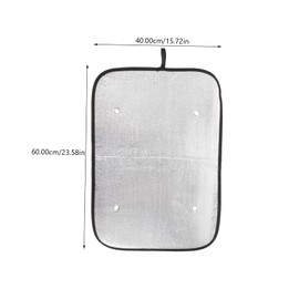 Gatuida Rv Car Windshield Sunshade Blackout Window Cover for Camper Suction Cup Rv Window Shade Cover