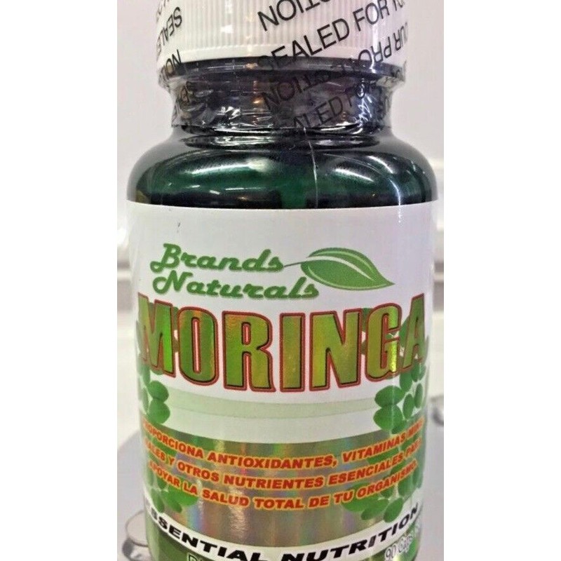 Brands Naturals New Brands Naturals Moringa 90 capsules 500mg Antioxidantes