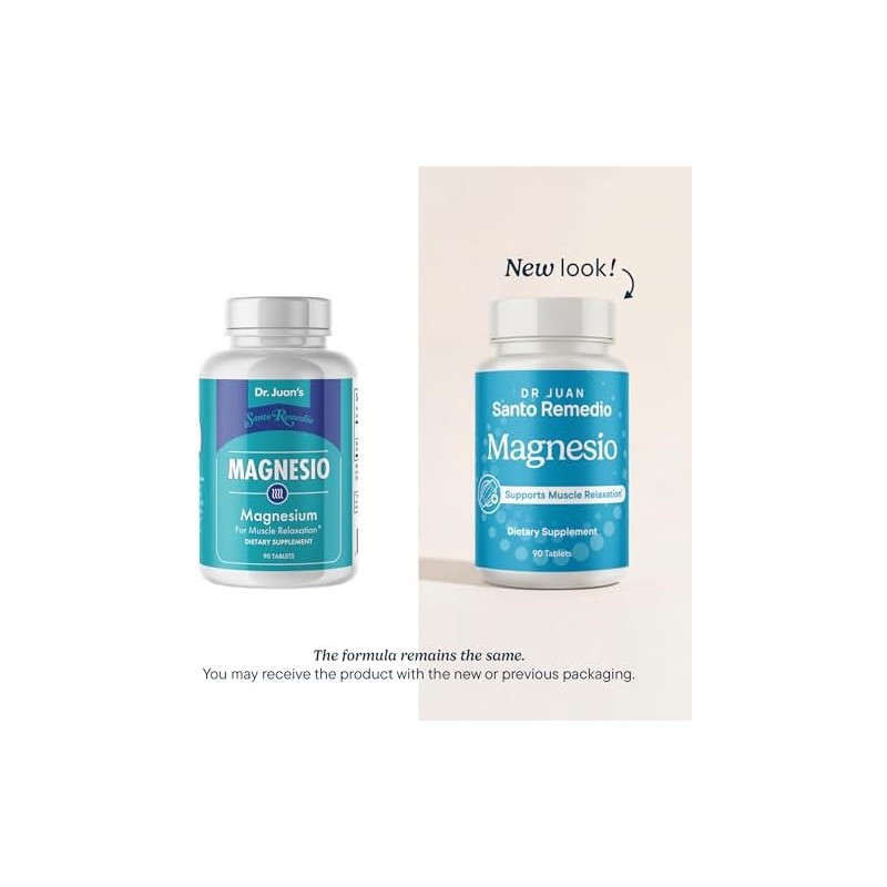 Santo Remedio Magnesio, favorece la relajación muscular, suplemento dietético, citrato