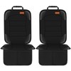 Siivton Car Seat Protector for Child Seat Cushion for Leather