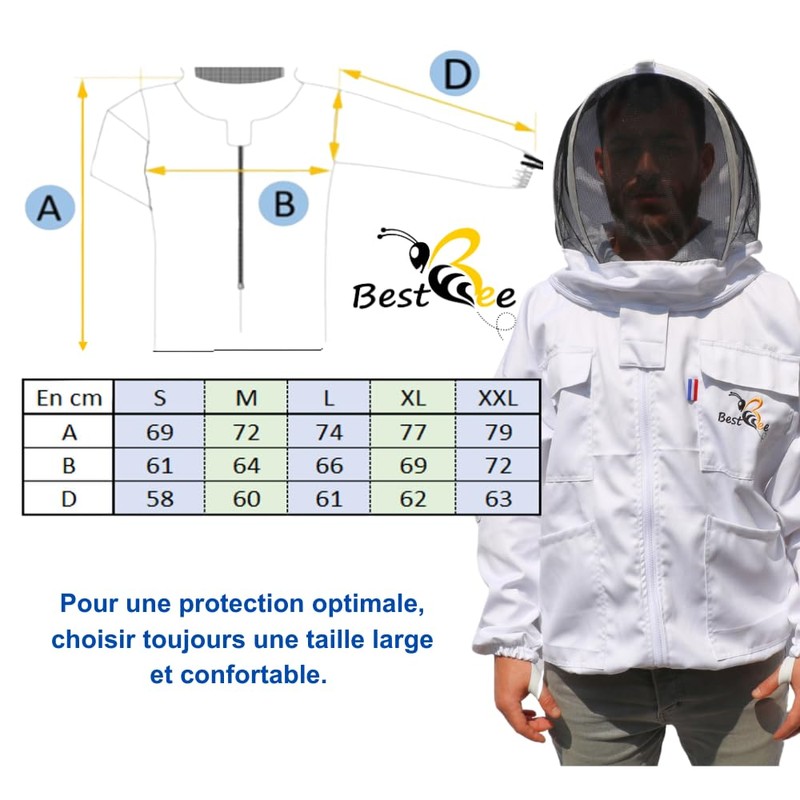 Best Bee Beekeeping Beekeeping Made of Thick Fabric and High-Quality