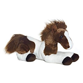 Aurora, 31477, Flopsie Horse Tola, 12In, Soft Toy, Brown and White
