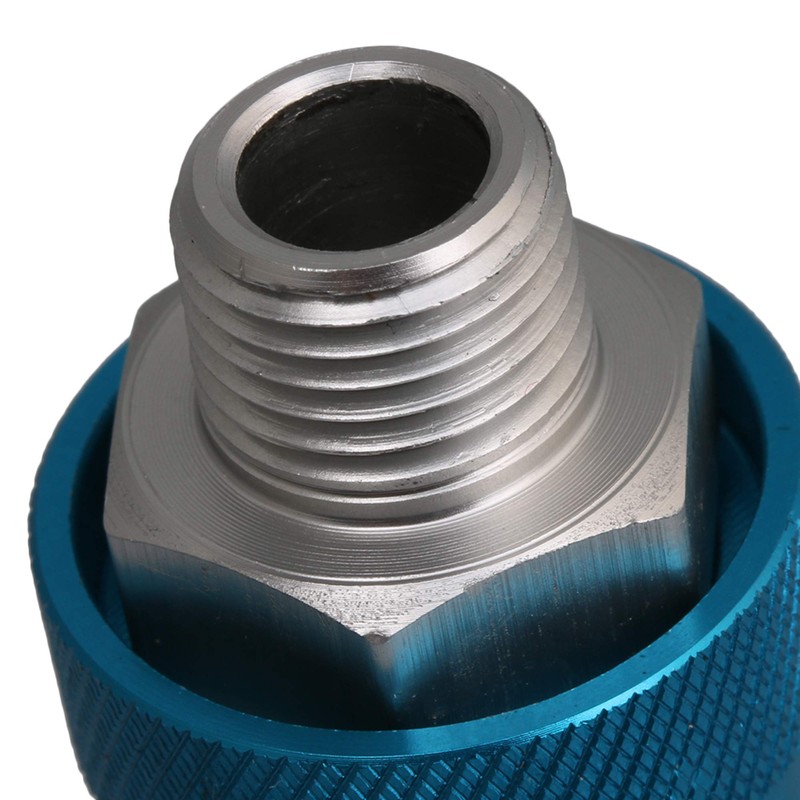 CNBTR Aluminum 1/4"" Thread Pneumatic Flow Control Manual Hand Slide