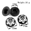 4PCS 17mm Wheel Nuts Dustproof Non-Slip Remote Control Car Metal