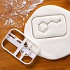 Set of 4 Molecules Cookie Cutters (Dopamine, Serotonin, Adrenaline and