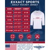 Exxact Sports Hockey Jerseys for Men, Hockey Practice Jersey Adult,