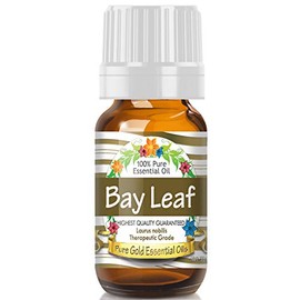 Pure Gold Essential Oils - Bay Leaf Essential Oil - 0.33 Fluid Ounces