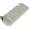 Gray Left Driver Side Car Sun Visor With Sunroof for