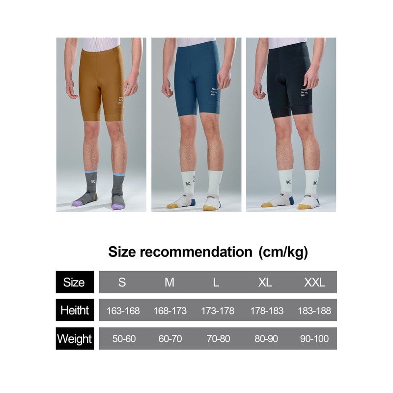 INBIKE Men's Cycling Shorts with Seat Padding Pocket Summer Breathable