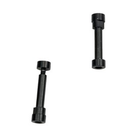 1 Pair Metal Hinge Swivel Screw Hinge Pins Fit for Bose QuietComfort 35 II/QC35 I/QC35 II/QC45/QC25 Headphones (Black)