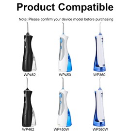 Water Flosser Charger for Waterpik WP360 WP462 WP450 WF13 WP100 Replacement Charging Cable for Water Flosser WP360W WP440 WP450W WP462W WP465