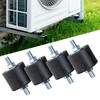 Mxclimate Air Conditioner Rubber Vibration Isolator Pads for Outdoor Mini