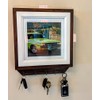 3F Gun Safe Box Key Holder For Wall, Wooden Entryway