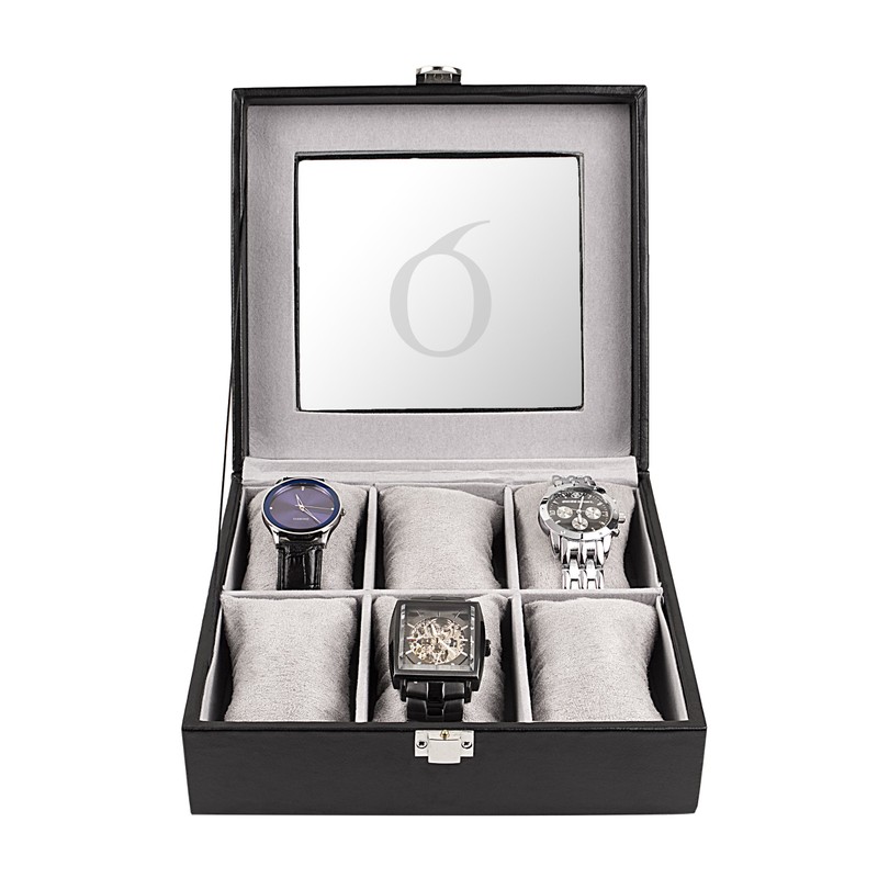 Cathy 's Concepts Personalizado para Hombre Caja de Reloj de