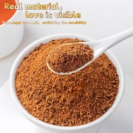 Premium Dark Brown Sugar 10.5oz (300g) - Traditional Granulated Cane Sugar for Baking & Beverages