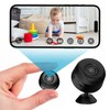 Oraolo Indoor Surveillance Camera, 1080P Clear Night Vision, Home Security