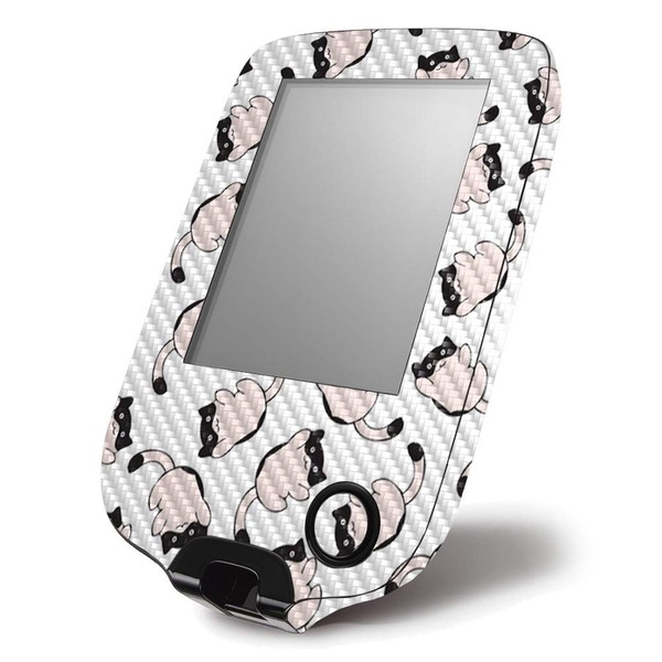 MightySkins Carbon Fiber Skin for Abbott Freestyle Libre 1 &