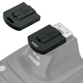 JJC Hot Shoe Cover for Flash Connection Protection Cap for NIK.Speedlite SB-5000, SB-700, SB-500, SB-300, SB-900, SB-910 Flash, 2 Pieces per Pack, Dust and Scratch Resistant Hot Shoe Cap