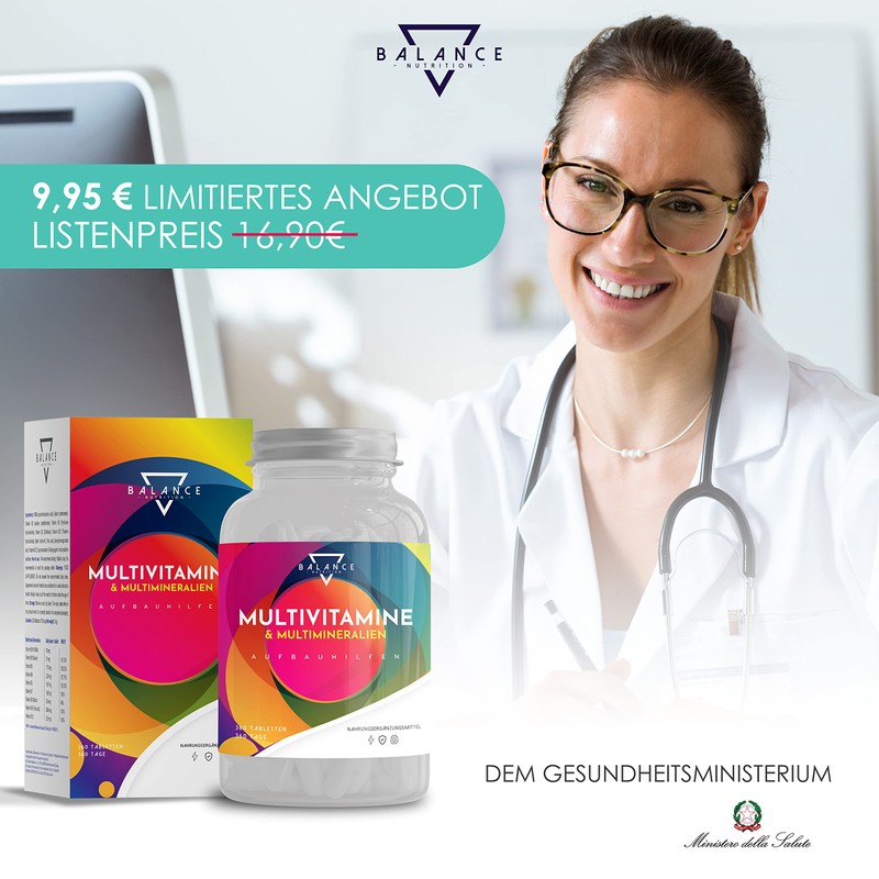 Multivitamin - 360 Tablets (12 Months) | Multivitamin Tablets High