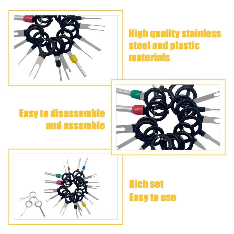 XQMMGO 21 Piece Terminal Ejector Kit for Car, Car Cable