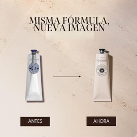 L'OCCITANE Crema de manos de manteca de karité: nutre las manos muy secas, protege la piel, con manteca de karité orgánica al 20%, vegana