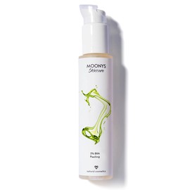 MOONYS® 2% BHA Peeling Against Blemished Skin & Pimples, Salicylic Acid Exfoliating with 1% Zinc PCA, Reduces Pores, Chemical Exfoliating Face, Made in Germany, 100 ml