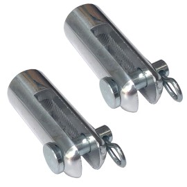 Master Replacement Master Cylinder Clevis With Pin And Lock Clip, Pair