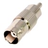 DRUT 1pcs BNC to RCA Phono Male Female Connector Plug