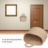 Hanging Basket Seagrass Woven Wall Hanging Storage Basket Organizer for