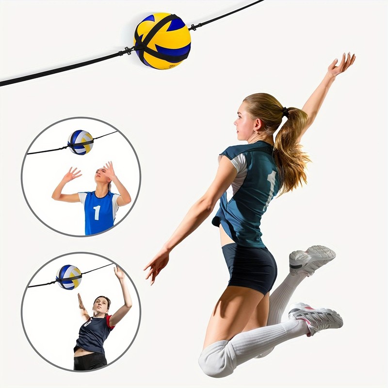 Hayaww Volleyball Spike Trainer Volleyball Training Equipment Adjustable Volleyball Belt