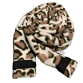 2m Polar Fleece CPAP BIPAP Ventilator Circuit Hose Tube Covers stop Rainout Sleep Apnea in Warm Fleece Fabric (Light Leopard, Polar Fleece)