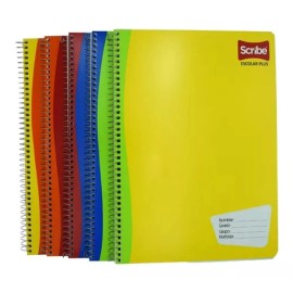 Scribe 6 Cuadernos Scribe Profesional 100 Hojas Doble Raya