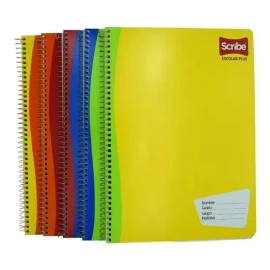 Scribe 6 Cuadernos Scribe Profesional 100 Hojas Doble Raya