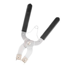 Piston Ring Compressor, BlackSilver Chrome Vanadium Steel Pliers Expander, for Car