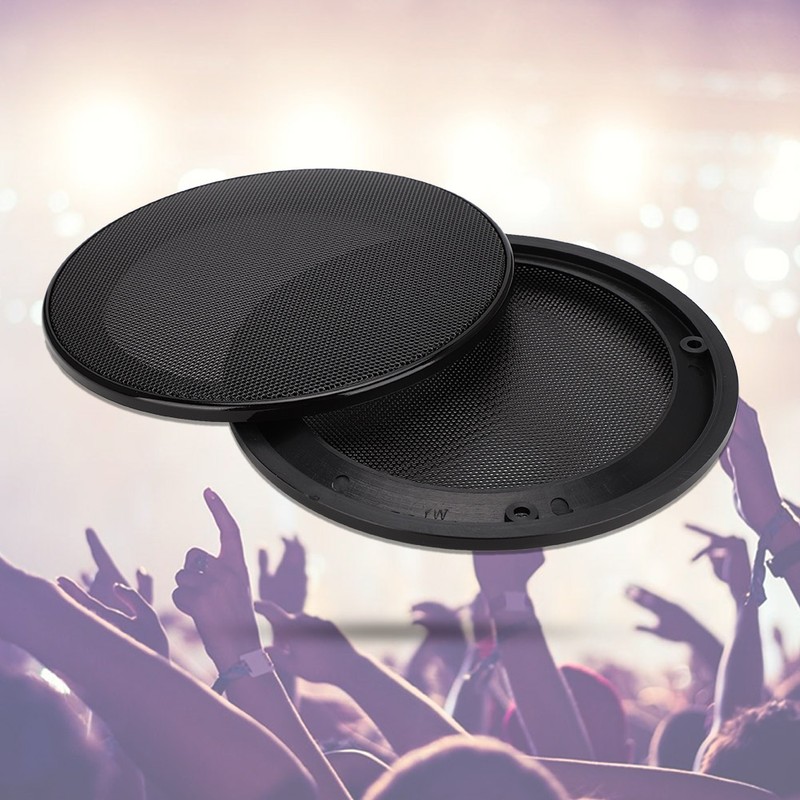 2PCS 5inch Mesh Protective Cover Sound Cover Speaker Loudspeaker Cover