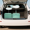 Tixill Small Collapsible Storage Crates, Foldable Plastic Baskets with Lids