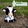 Deluxe Paws Plush Cuddly Soft Eco Toys 100% Recycled (Cow)