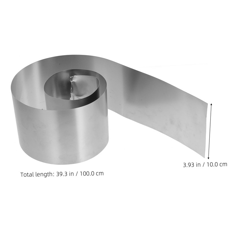 Tofficu 1 Sheet Stainless Steel Plate Versatile Easy to Clean